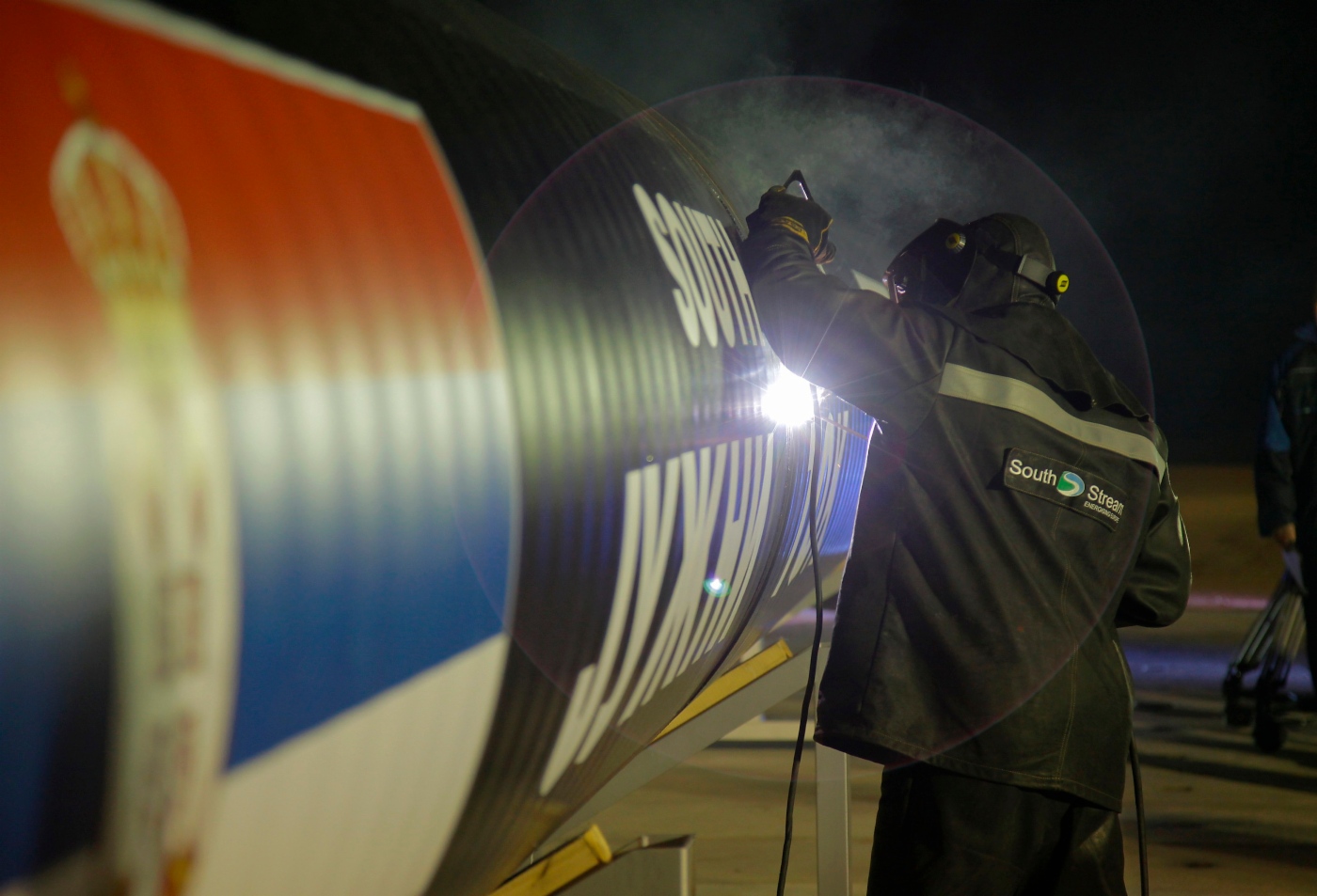 Welding first joint