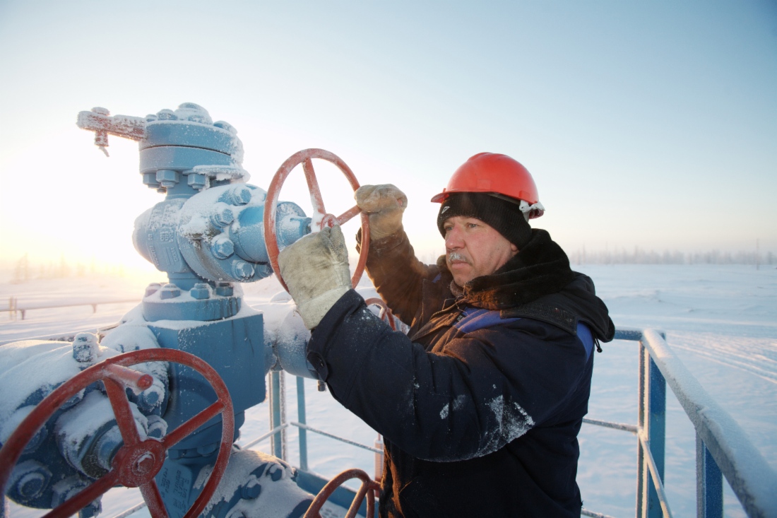 Viktor Belogurov, oil and gas production operator from Gazprom Dobycha Yamburg