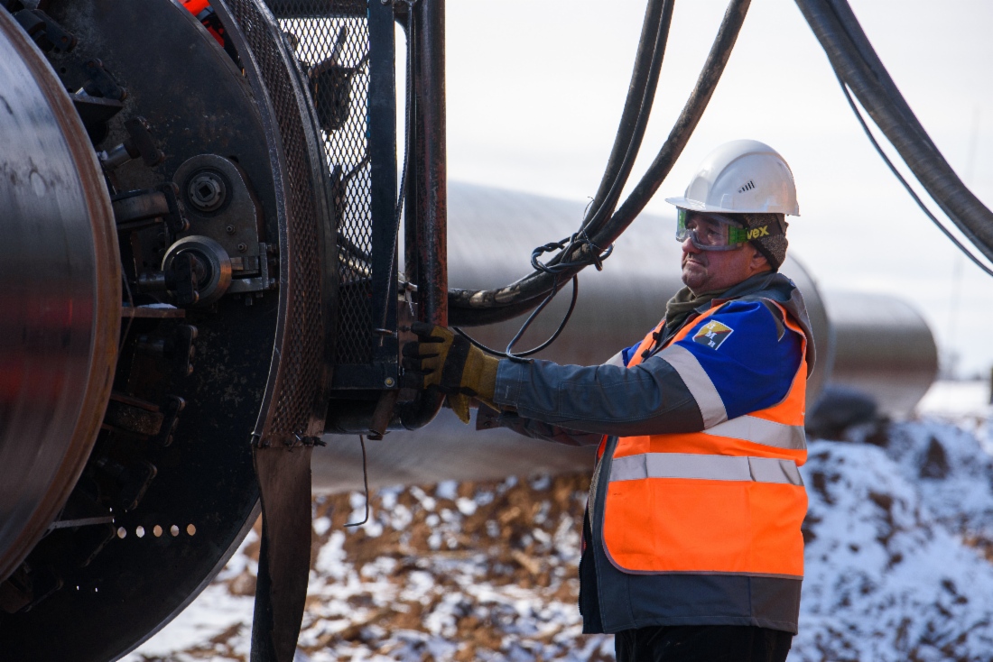 432 kilometers built within Power of Siberia gas pipeline’s section between Kovyktinskoye and Chayandinskoye fields