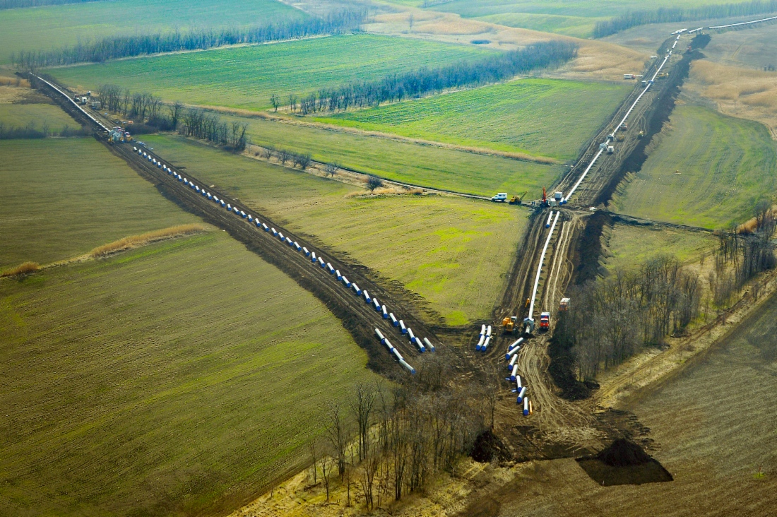 Construction of Izobilny CS – Nevinnomyssk gas pipeline