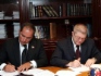 Signing of Agreement between Gazprom and Nortgaz